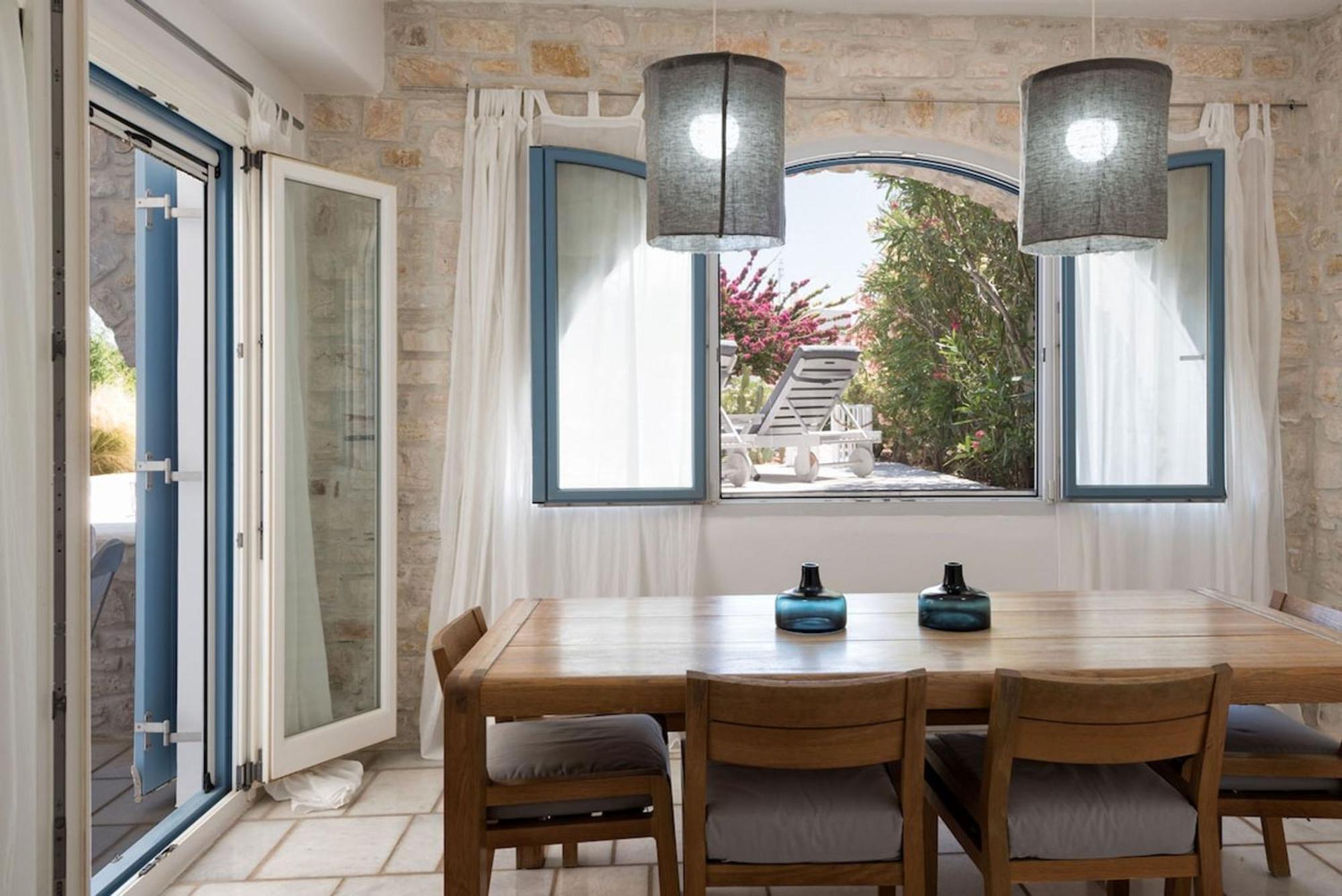 Island Magic - Seaview Villa With Jacuzzi Pool アベラス エクステリア 写真