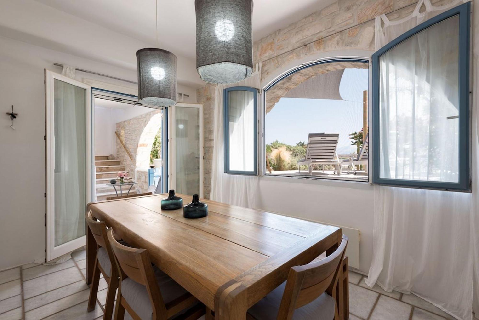 Island Magic - Seaview Villa With Jacuzzi Pool アベラス エクステリア 写真