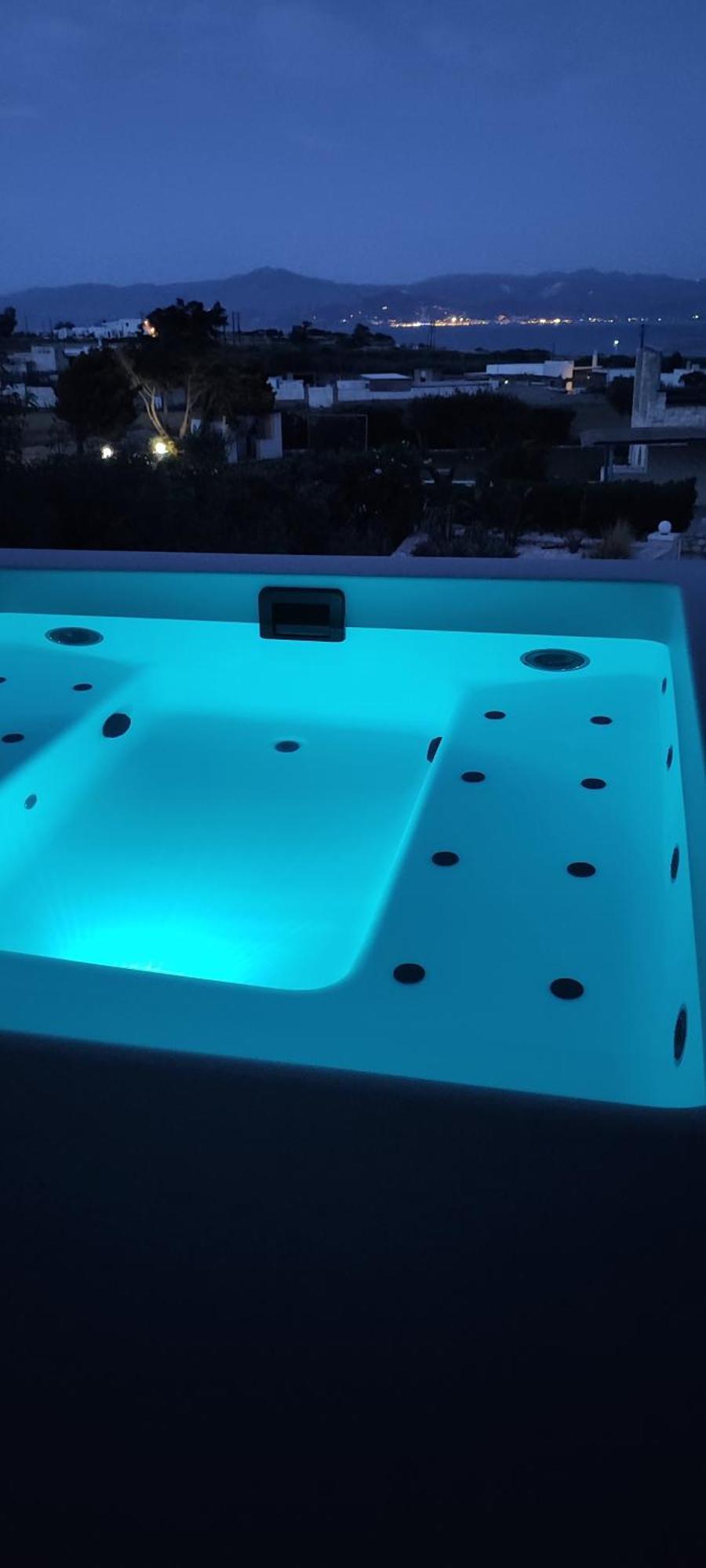 Island Magic - Seaview Villa With Jacuzzi Pool アベラス エクステリア 写真